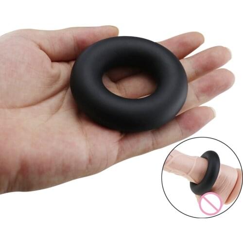 Silicone Penis Rings Delay Ejaculation Cock Ring Male Penis Erection Stretcher Extender Erotic Sex Toy For Men Adult Sex Product