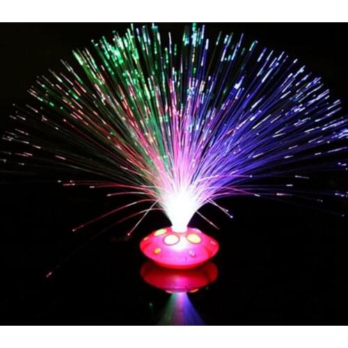 Party Decorations Fiber Optic Lamp Light Holiday Wedding Fiberoptic LED Festive Christmas Colorful flashing starry gem gifts