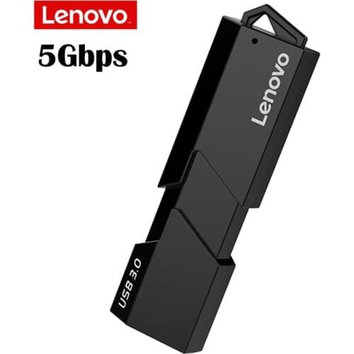 Lenovo D204 USB 3.0 Card Reader 2TB 5Gbps High Speed Transmission 2 In 1 SD TF Memory Cards Adapter for Computer Laptop