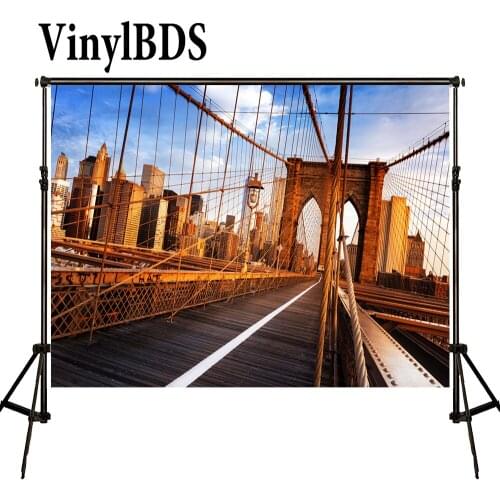VinylBDS Photo Backdrop Scenic Photography Backdrops World Famous Building Background Outdoor Wedding Background for fond Studio