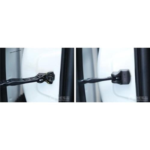 Yimaautotrims Door Lock Protector + Stop Rust Waterproof Cover Buckle Protection Kit 8 Pcs Fit For Toyota Rav4 RAV 4 2013 - 2018