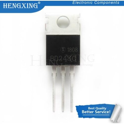 10pcs/lot BD243C BD243 TO-220 100V 6A new original In Stock