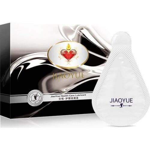12pcs Sex Lubricant 4mL transparent Lubricant Water-based Sex Oil Vaginal Anal Gel Adults Sex Product