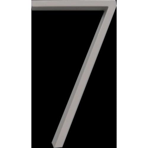 12cm Modern House Number Door Home Address Numbers for House Huisnummer numeros casa exterior Sign Plates 5 Inch. #0-9
