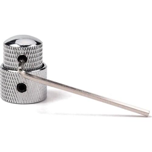 2 In 1 Dual Concentric Tone Volume Blend Control Knobs Domed Knobs with Allen Wrench for Telecaster Electric Guitar