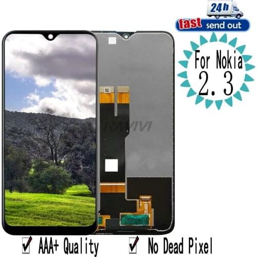 6.2" 2.3 LCD For Nokia 2.3 LCD Display Touch Screen Digitizer Assembly Replacement
