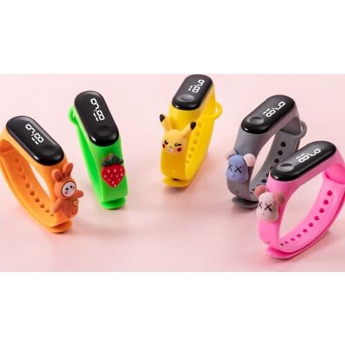 NEw Sports Watch For Children Waterproof LED Digital Watch Silicone Wristband Boys Girls Electronic WristWatch relogio infantil
