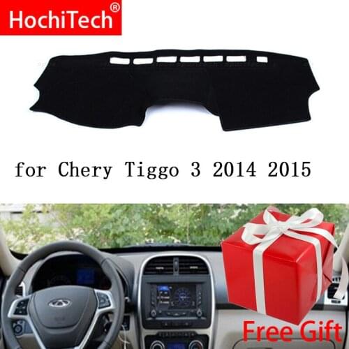 For Chery tiggo 3 2014 2015 Right and Left Hand Drive Car Dashboard Covers Mat Shade Cushion Pad Carpets Accessories