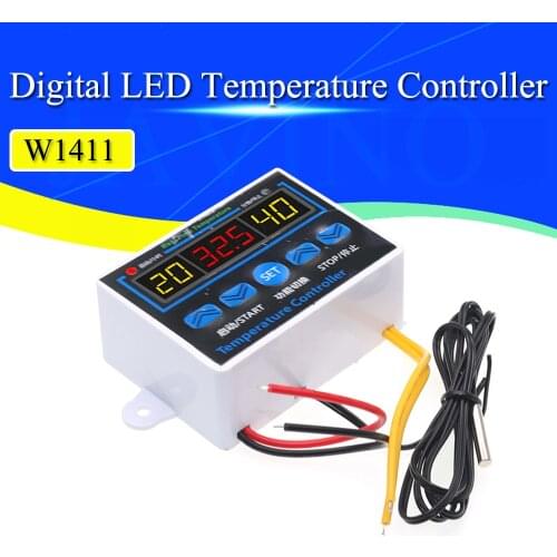 Javino AC220V DC12C 10A Digital LED Temperature Controller Thermostat Control Switch Sensor