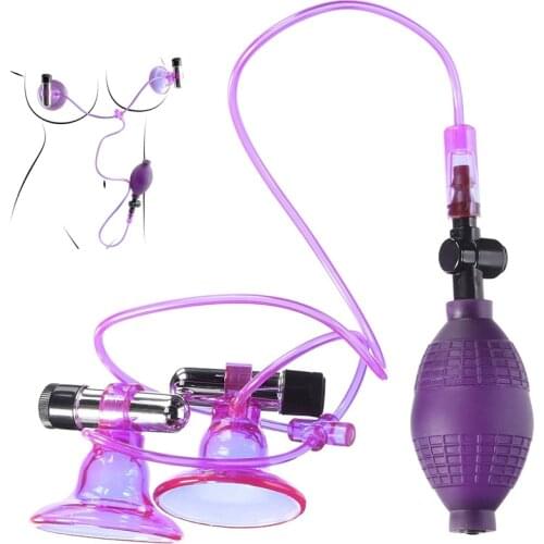 Erotic Sextoys Nipple Sucker Vibrator Breast Pump Massager Sucking Nipple Stimulator Goods for Adult Sex Toys for Woman Sex Shop