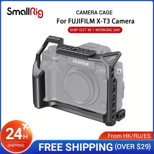 SmallRig X-T3 Aluminum Alloy Camera Video Cage for Fujifilm X-T3 Camera Cage Stabilizer Rig Protective Case Cover - 2228