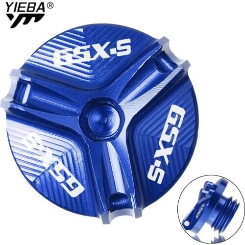 Motorcycle Oil Filler Cap Engine Oil Cup Cover Drain Plug Sump Nut FOR SUZUKI GSX-S 1000 GSXS 1000F GSX S 1000 F 2015-2020 2019