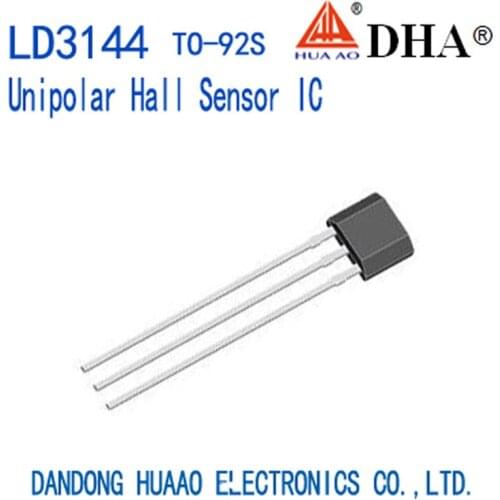 LD3144 Unipolar Hall Sensor ASIC TO-92S