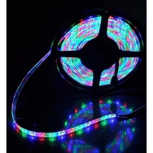 SMD 3528 RGB LED Strip Lights Flexible 1M 60 LED/Meters 12V for Home Garden Decoration