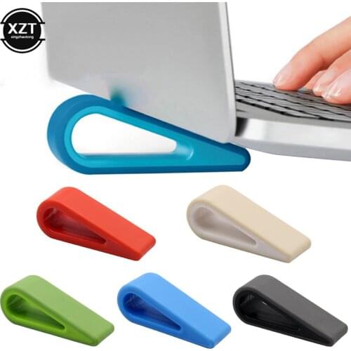 Mini Laptop Stand Simple Holder Cooling Bracket Desktop Computer PC Tablet Increased Angle Cooler Base Pad Bracket Office Supply