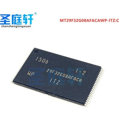 MT29F32G08AFACAWP-ITZ: C 32Gb (4G x 8) memory particles NANDFLASH flash memory TSOP48