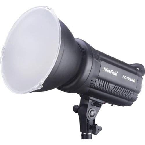 NiceFoto HC-1000SA Multiple Scenario Mode LED Video Light CRI95+ 3200K/6500K Silent Daylight for Portrait Photography