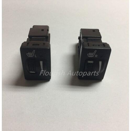 2PCS L & R SEAT HEATER SWITCH FOR CAMRY LAND CRUISER PRADO 84751-0G030 84751-0P050 84751-0G040 84751-0P060 FREE SHIPPING