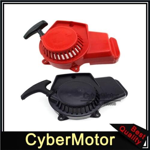 Plastic Pull Starter Recoil For 2 Stroke 47cc 49cc Engine Minimoto Pocket Bike Mini Moto Dirt ATV Quad Crosser 4 Wheeler
