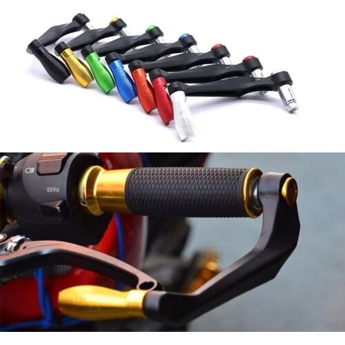 CNC Motorcycle Aluminum Handlebar Brake Clutch Levers Protector Guard For Yamaha R3 R25 Yzf R1 Yzf R6 Handle Bar Moto Parts Bike