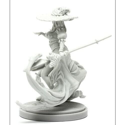 Special offer die-cast resin model KD 16 witch apprentice suit resin white model free shipping