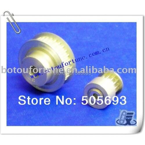 T2.5 Aluminum Timing belt pulley 18teeth and 25teeth / sells by pack