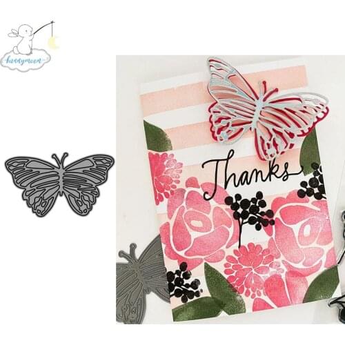 CH butterfly Metal Cutting Dies Stencils for Scrapbooking/photo Album stamps Decorative Embossing DIY Cards