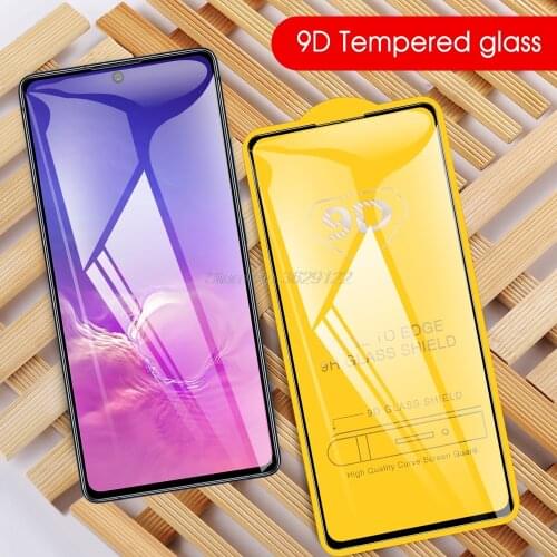 9D Full Curved Tempered Glass For Samsung Galaxy S10 Lite S10E Note 10 Lite 10Lite 10E G770F N770F Screen Protector Cover Glass