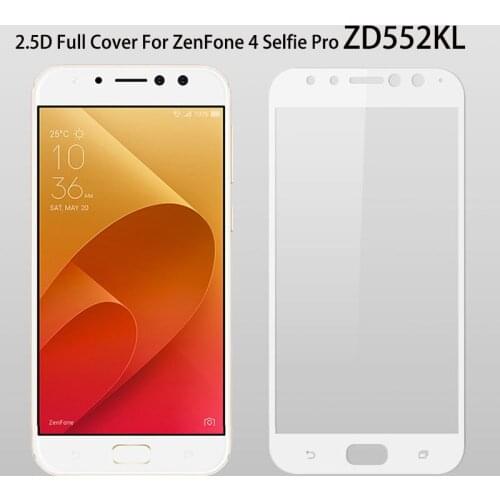 ZD552KL Glass Full Cover For ASUA Zenfone 4 Selfie Pro ZD552KL Tempered Glass Screen Protector For Zenfone 4 Selfie Pro