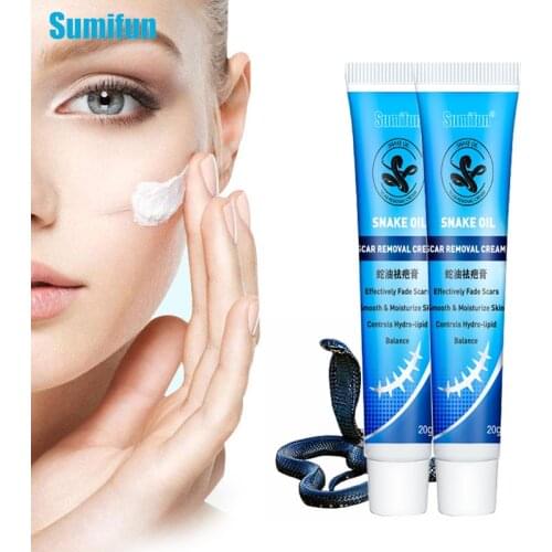 Sumifun Snake Oil Ointment Remove Scar Cream Striae Gravidarum Pigmentation Acnecream Natural Plaster P1177