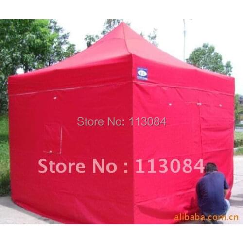 2.5 x 2.5m Quality Aluminum Party Gazebo Marquee Canopy Garden Sun Shelter Event Pavilion without Printing with Four Full Walls