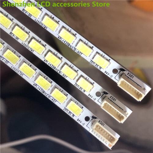 2pieces/set FOR Konka LED42C3200N Lamp Bar 35015795 KPL+420B1CE10-A0T 37018476-A 1PCS=66LED 478MM