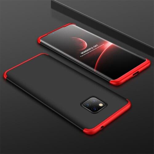 3 IN 1 Case For Huawei Mate 20 Pro Case 360 Full Protection Shockprrof Matte Cover For Huawei Mate 20 Pro LYA-L09 LYA-L29 Coque