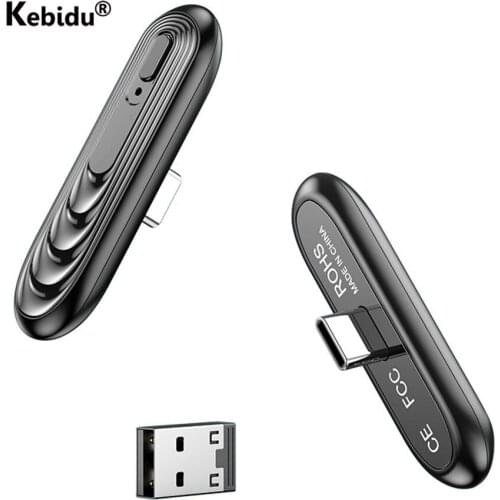 Bluetooth 5.0 Audio Transmitter Adapter Low Latency for Switch PS4 TV PC USB Type-C Wireless transmitter