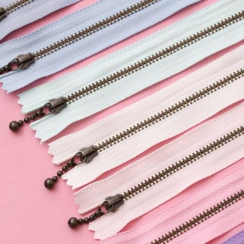 Dailylike 20cm Contrasting Color Resin Closed End Patchwork Chain Hand-made DIY Clothing Home Smooth and Durable Bags Wallet