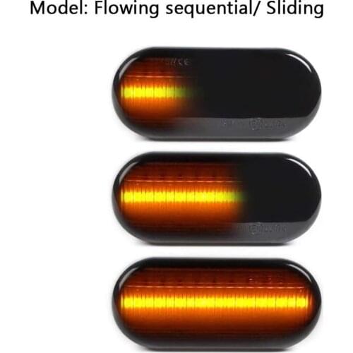 Dynamic Led Side Marker Turn Signal Light Blinker Lamp For Ford Fiesta C-Max Focus Fusion Galaxy Seat Ibiza Leon Citigo Felicia