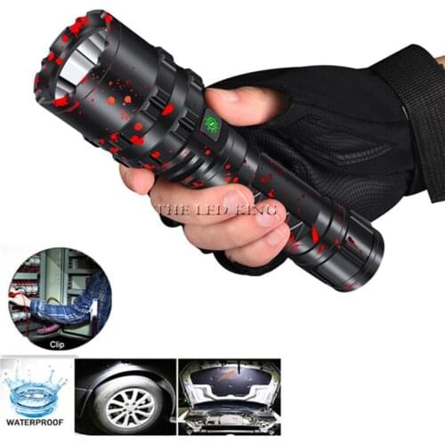 Dropshipping Ultra Bright Xlamp XHP50.2 Most Powerful Flashlight USB Zoom Led Torch XHP50 18650 or 26650 Rechargeable Battery