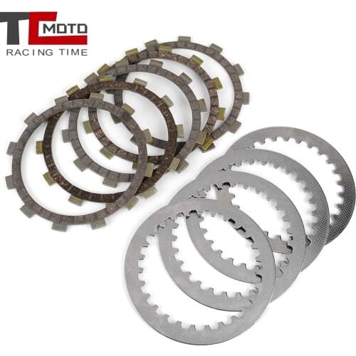 Motorcycle Parts Engine Clutch Friction Plates For Yamaha SRX250 SR250 Special SR SRX XT 250 XT250T XT250 XT250LC XT250L