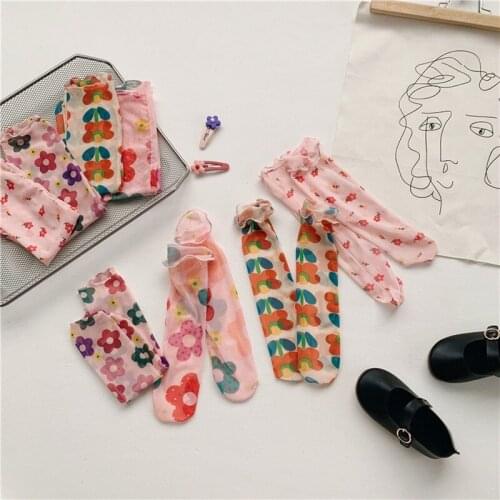 Boys and girls cotton childrens socks creative cute cartoon baby socks big doll pile socks in tube socks