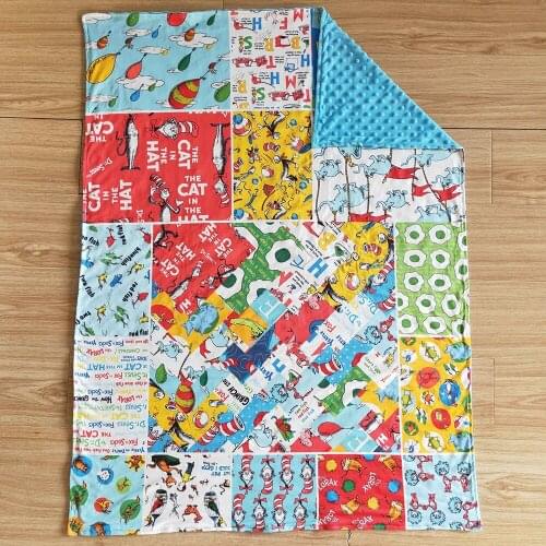 Hot Sale Wholesale Baby Blanket Soft Material Top Quality Boutique Baby Girls Boys Blankets Fashion Comfortable Kids Blankets