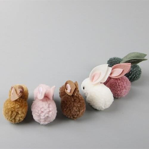 New Lovely Rabbit Baby Hair Clips Kids Hairpins Princess Handmade Barrette Children Headwear Girls Hair Accessories Hot Sale