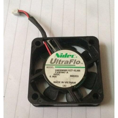 For nidec U40X06MS 13Z7-52J55 CXM1447-A 6V DC0.06A Cooling Fan
