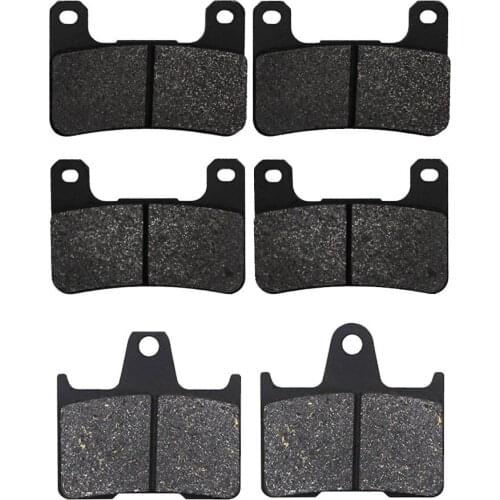 Motorcycle Front and Rear Brake Pads for Suzuki GSXR600 GSXR 600 04-05 GSXR750 GSXR 750 04-05 GSXR1000 GSXR 1000 K2 04-06