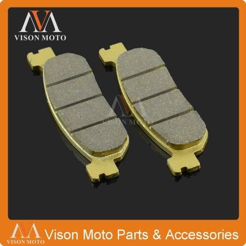 Motorcycle Front Caliper Brake Pads For YAMAHA RZ50 AT115 TW125 99-04 TW200 91-98 TW225 XT225WE VP XG250 XT250 05 06 07 08