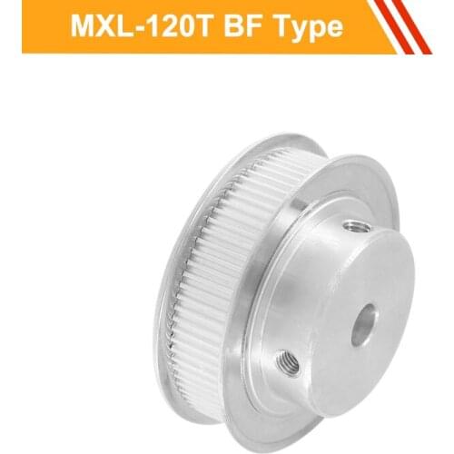 MXL 120T Timing Pulley 11mm Belt Width MXL Type Tooth Belt Pulley 8/10/12mm Bore Synchronous Pulley Wheel