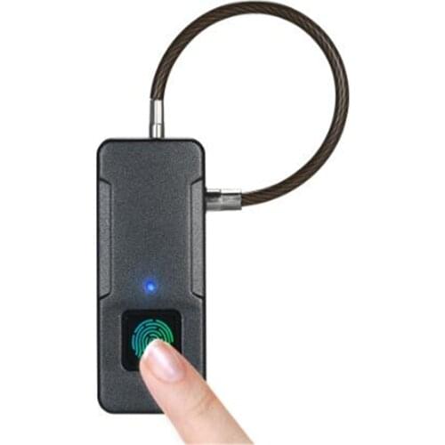 Smart Keyless Fingerprint Lock Waterproof Lock with Finger Print Security Press Keyless Lock