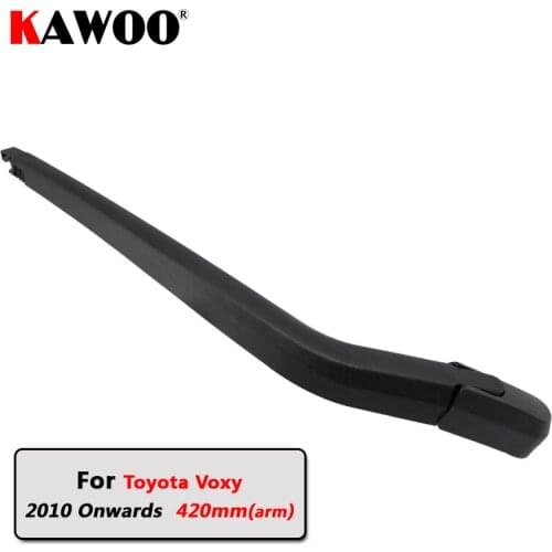 KAWOO Car Rear Wiper Blade Blades Back Window Wipers Arm For Toyota Voxy Hatchback (2010 Onwards) 420mm Windscreen Blade