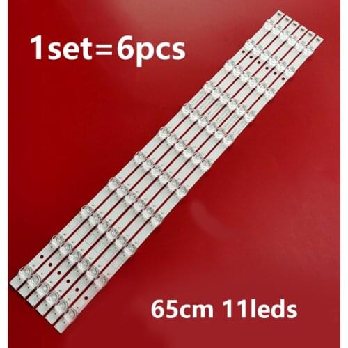 Led backlight strip for chang hong 65D2P light strip CHDMT65LB22-LED3030V0.6 JL.D650B1330-002BS-M