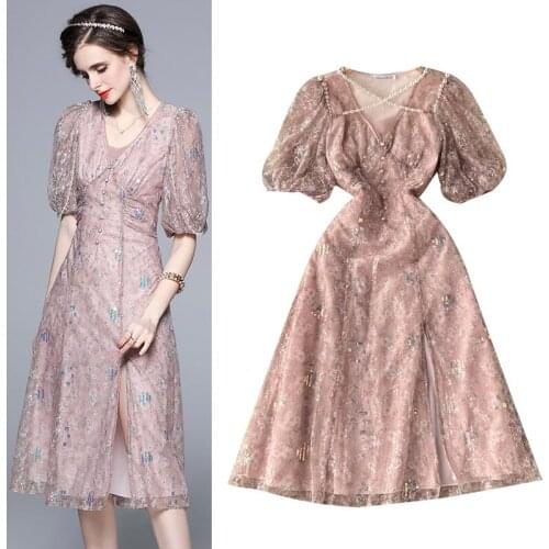 XDNWQQMZDXLHJ Summer Dresses With Sleeves