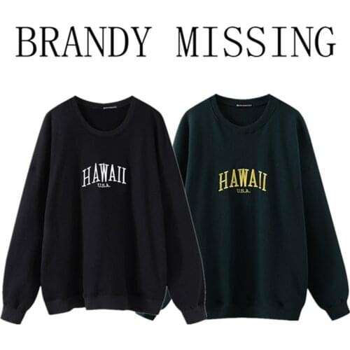 ZACK&RAIN Women's Sweatshirts With Inscriptions